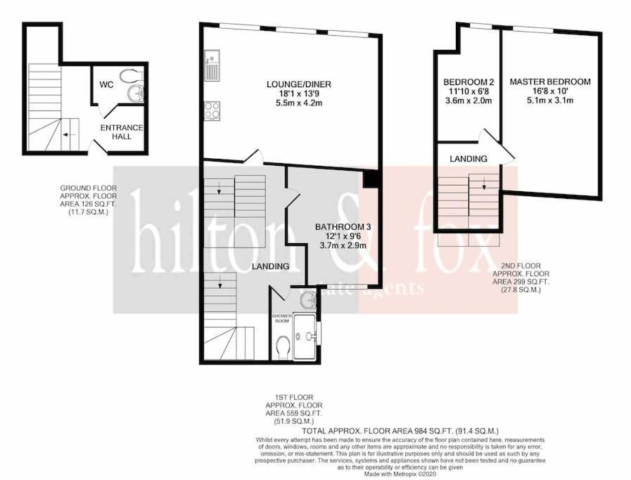 3Br Duplex Penthouse Harrow Centre Apartment Ngoại thất bức ảnh